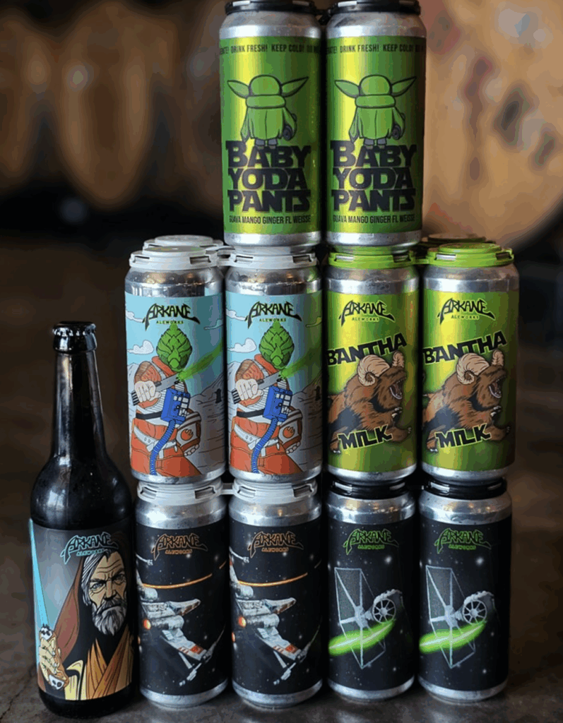 Arkane Ale Works Star Wars Beers